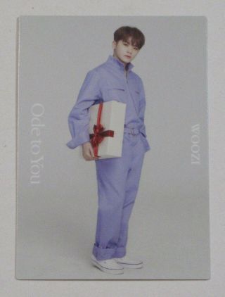 Seventeen Woozi 028 Trading Card World Tour Ode To You In Japan Official
