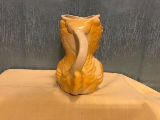 American Bisque Shawnee Pottery Chick Pitcher 1940s Bird Ceramic Vintage 3