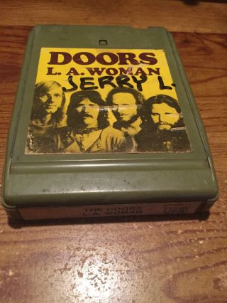 The Doors/ L.  A.  Woman Elecktra Records 8 Track Tape