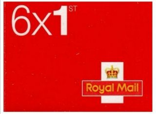20 Booklets Of 6 X 1st Class Royal Mail Postage Stamps And