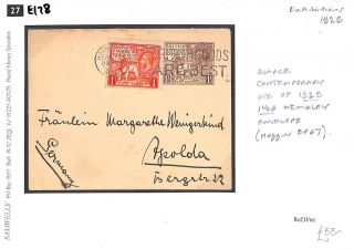 E178 1925 Exhibitions,  Scarce Contemporary - 11/2d Wembley Envelope (huggins Ep67)