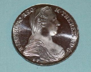 Foreign Silver Coin - 1780 Austria Maria Theresa Thaler Restrike