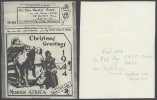 Gb Wwii 1944 - Illustrated Airgraph - Censor D32