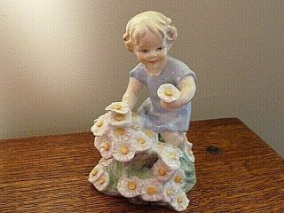 Vintage Royal Worcester Doughty Months Of The Year 3455 May Figurine