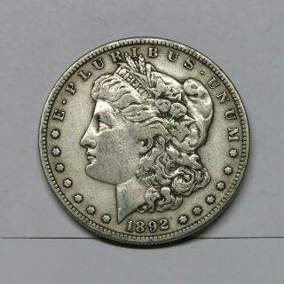 1892 - S $1 Morgan Silver Dollar