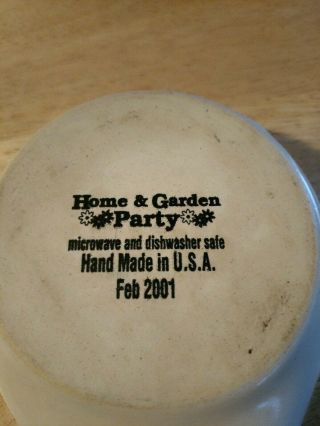 Home & Garden Party Magnolia Spoon Rest Holder 5 1/2 Inch 3