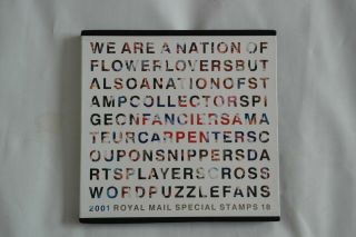 Royal Mail Special Stamps Gb Year Book 18 (2001) Complete With All Mnh Stamps