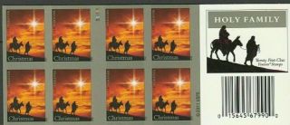 4711c Holy Family Forever Imperf Booklet Pane Of 20 Stamps Mnh