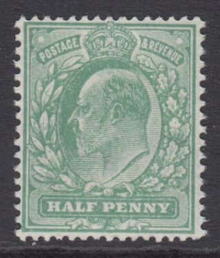 Sg 279a 1/2d Pale Bluish Green M4 (4) In Post Office Fresh Unmounted.