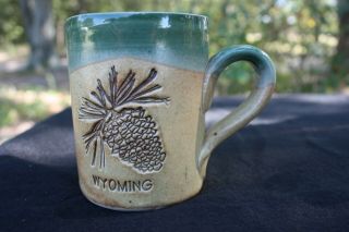 Cold Mountain Pottery Handmade Ceramic Mug - - Wyoming - - Gift Souvenir (2007)