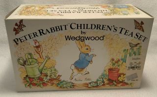 Vintage 4pc Wedgwood Peter Rabbit Children 