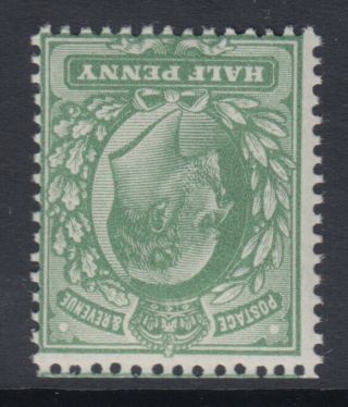 Sg 267wi 1/2d Dull Yellow Green Wmk Inv In Very Fine And Fresh Mounted.