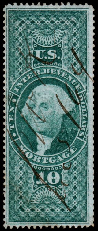 United States Revenue Scott R95c (1862 - 71) F,  Cv $40.  00 W