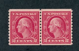 Drbobstamps Us Scott 455 H Xf,  Pair Stamps Cat $20