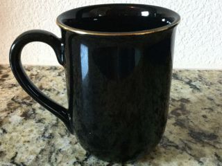 Otagiri Japan Black Calla Lily Gold Coffee Mug / Cup - 2