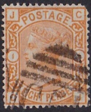 Gb Abroad In St.  Thomas D.  W.  I.  C51 8d.  Orange.  Scarce Stamp