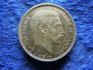 Denmark 1 Krone 1915,  Km819 Xf