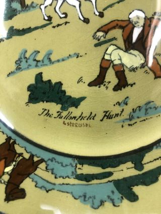 1908 Buffalo Pottery Deldare Ware 6.  5 