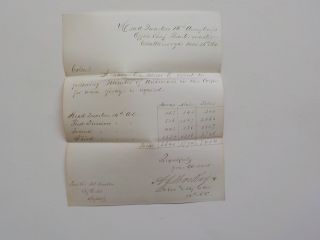 Civil War Letter 1864 Lt.  Colonel A.  J.  Mackay Signature Chattanooga Tennessee N