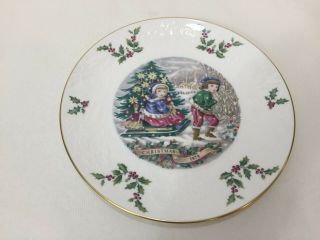 Vintage 1979 Royal Doulton Christmas Plate,  Third Of A Series,  Made In England