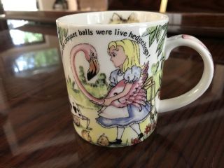 Alice In Wonderland Coffee Mug By Paul Cardew Classic Designed In England