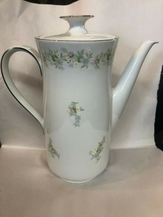 Johann Haviland Bavarian Germany Porcelain Forever Spring 6 Cup Coffee Tea Pot