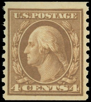 Us Scott 457,  - Vf - Og - Lh,  Scv $25,  A Terrific Stamp From Garyposner