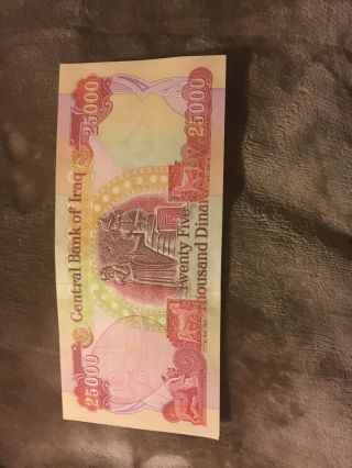 40 Uncirculated 25k Iqd Notes - One (1) Million Iraqi Dinar