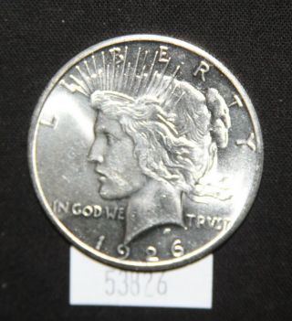 West Point Coins 1926 - S Peace Dollar Unc Sixty Three Plus