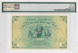 1944 French Equatorial Afica 100 Francs 