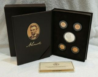 2009 United States Lincoln Coin & Chronicles Set With - 5 Coins