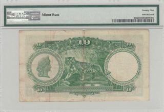 Straits Settlements,  10 Dollars 1935,  VF,  P18b,  KNB22e PMG 25 2