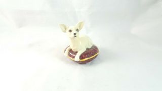 Beswick Porcelain Chihuahua On Pillow Dog Figure