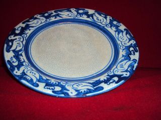 Dedham Pottery Arts and Crafts Duck Border Plate 8 1/4 