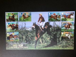 2017 Tribute To Red Rum - Full Set Cover - Signed By Tommy Stack.
