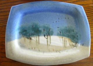 Judi Mccrum Australian Studio Pottery Plate