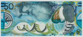 - - - - Guardian Test Note / Test Banknote Made Of Plastic / Polymer / Darwin - - - -