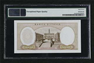 1962 Italy Banca d ' Italia 10000 Lire Pick 97a PMG 67 EPQ Gem UNC 2