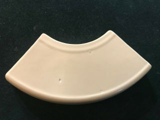 Vintage Homer Laughlin Fiesta Ivory Relish Dish Side Tray Insert Piece Wedge 2