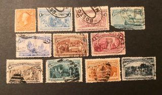 Usa Stamp 1890 - 1893 A Group Of 11 Stamp