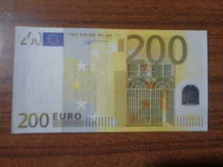 Austria 200 Euros Unc 2002 Duisenberg