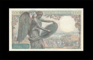 15.  5.  1942 Banque De France 100 Francs X - Rare ( (gem Unc))