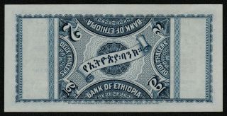 ETHIOPIA (P06) 2 Thalers 1933 aUNC, 2