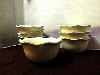 Better Homes & Gardens Cream Mist 7 Bowls ALL ARE IN $17 2
