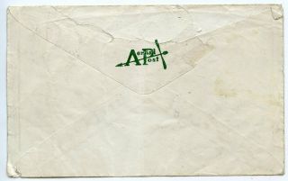 GB 1911 First Aerial Post cover with commem.  letter sheet addressed to Scotland 2