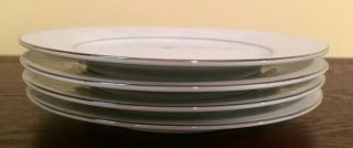 Crown Victoria Fine China Lovelace - 6 " Bread Plates - Set Of 4