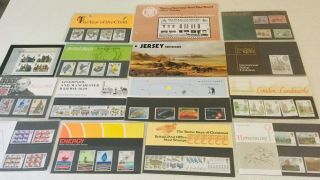 Gb Stamps Presentation Packs X 15