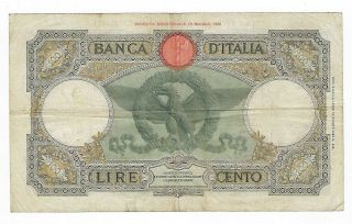Italy 100 Lire Africa Orientale (Italian East Africa) 1939 JO - 8343 2