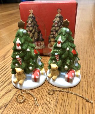 Christmastime Nikko Christmas Tree Ornament Set Of 2