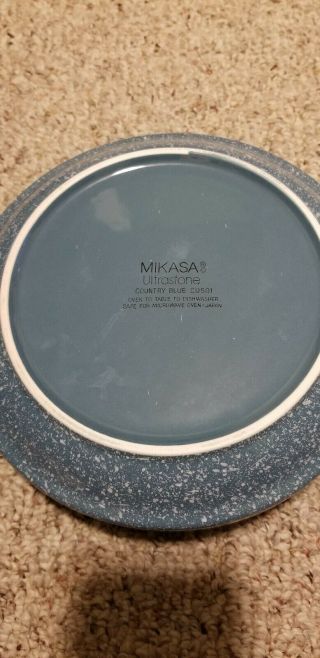 Mikasa Ultrastone Country Blue CU501 8 1/2 
